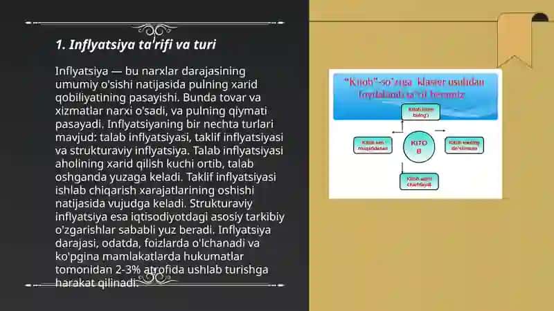 Moliyaviy hisob kitoblarda inflyatsani hisobga olinishi 3