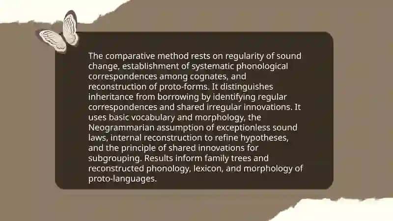 Genealogical classification of languages 3