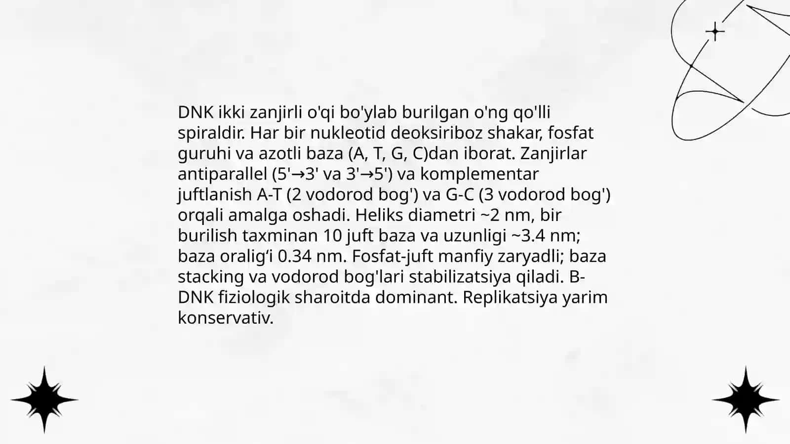Irsiyatning molekulyar asoslari 3