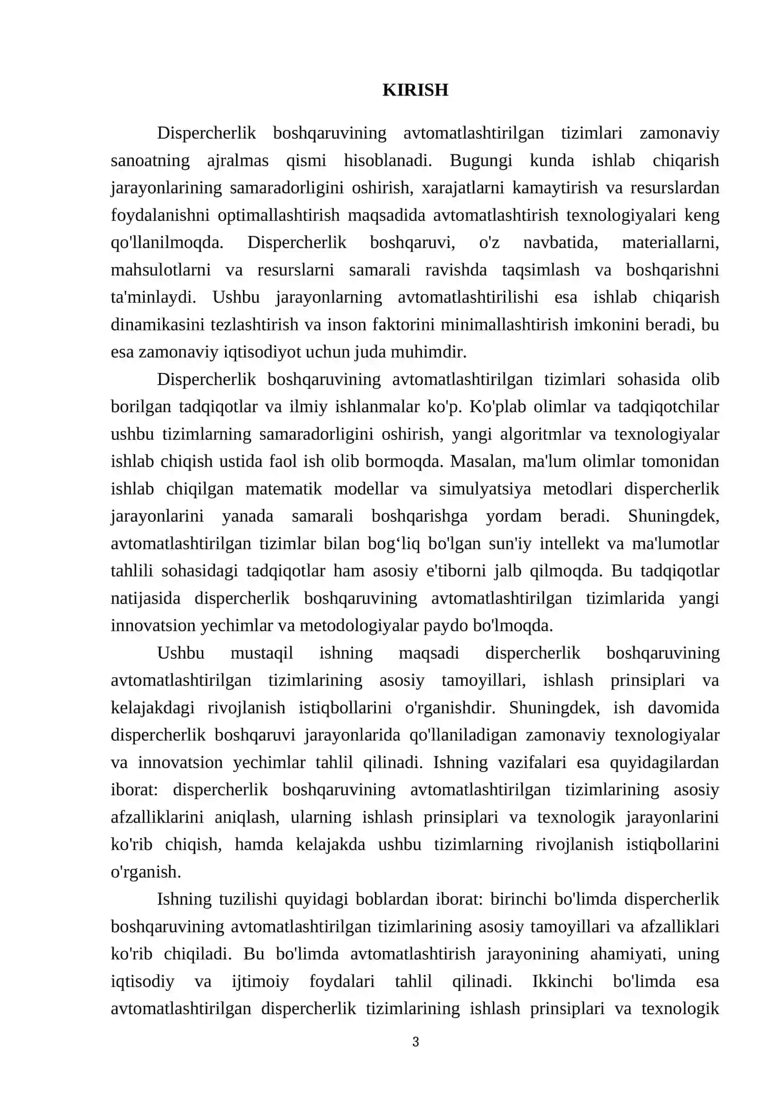 Dispercherlik boshqaruvining avtomatlashtirilgan tizimlari 3