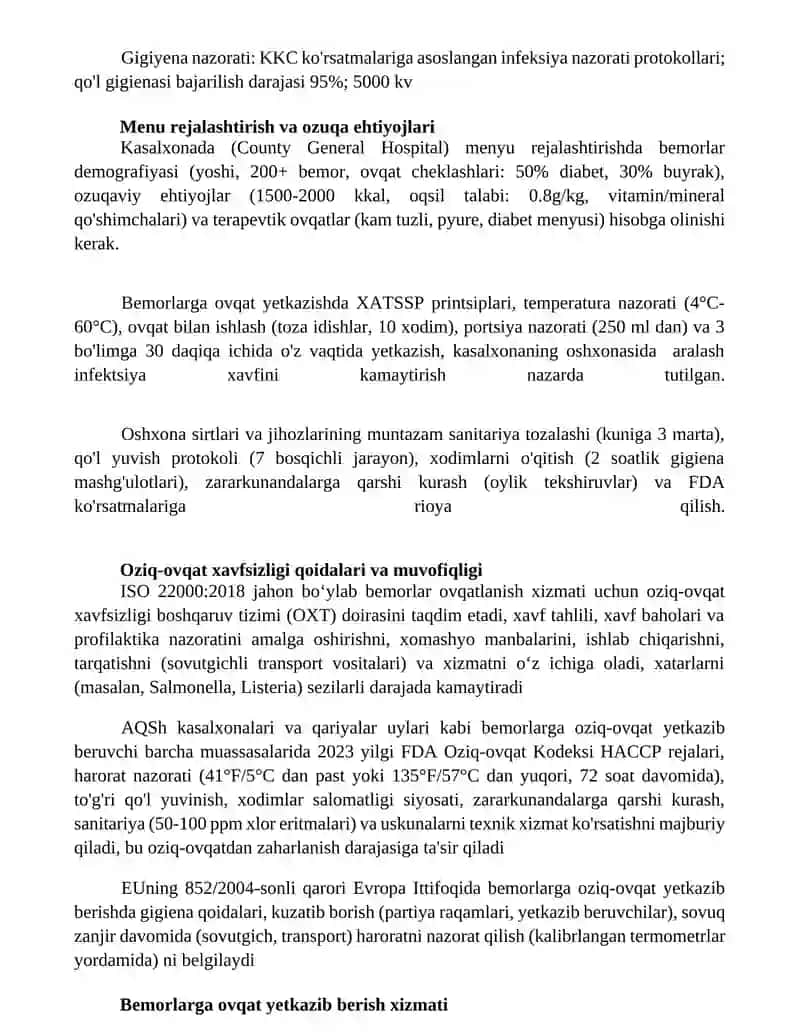 Bemorlarni ovqatlanishni tashkil qilish va uning gigiyenik nazorati 3