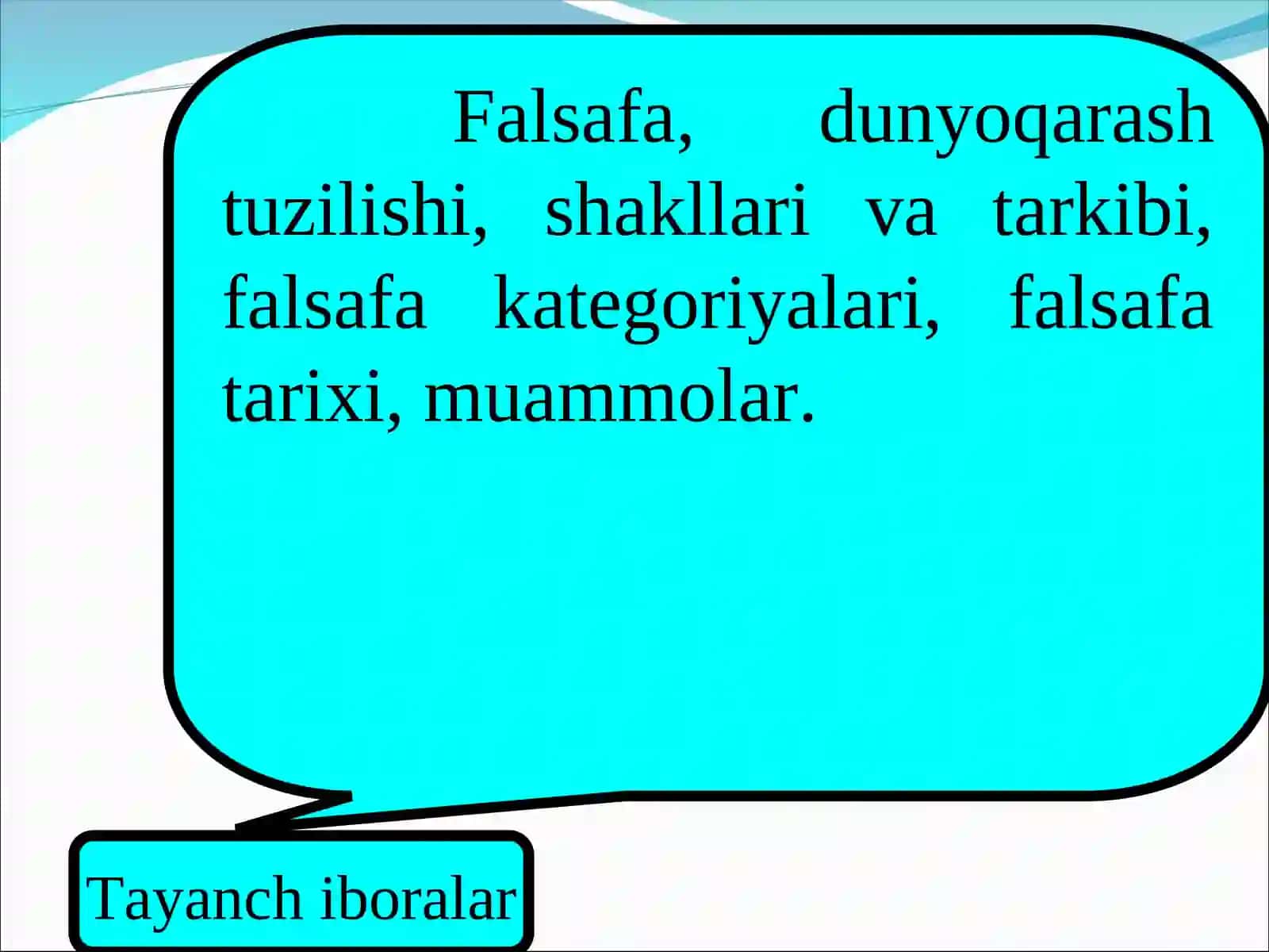 TAFAKKUR TARAQQIYOTI BOSQICHLARI G’ARB FALSAFASI 3