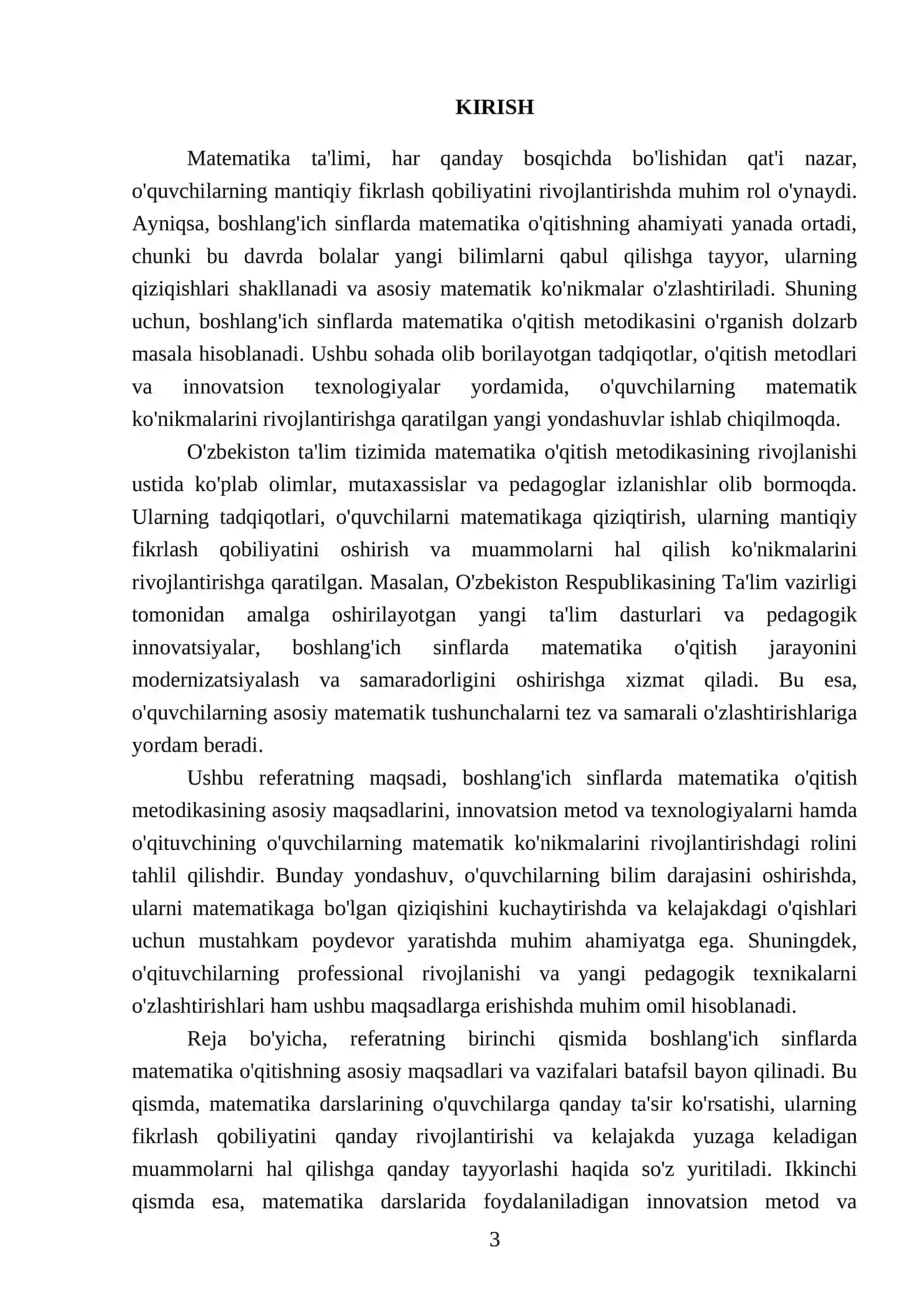 Bpshlangʻich sinflarda matematika metodikasini oʻrgatish 3