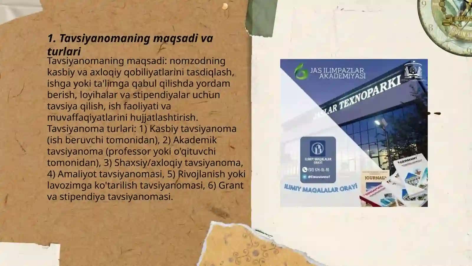 Tavsiyanoma tarjimayi hol va tilxat 3