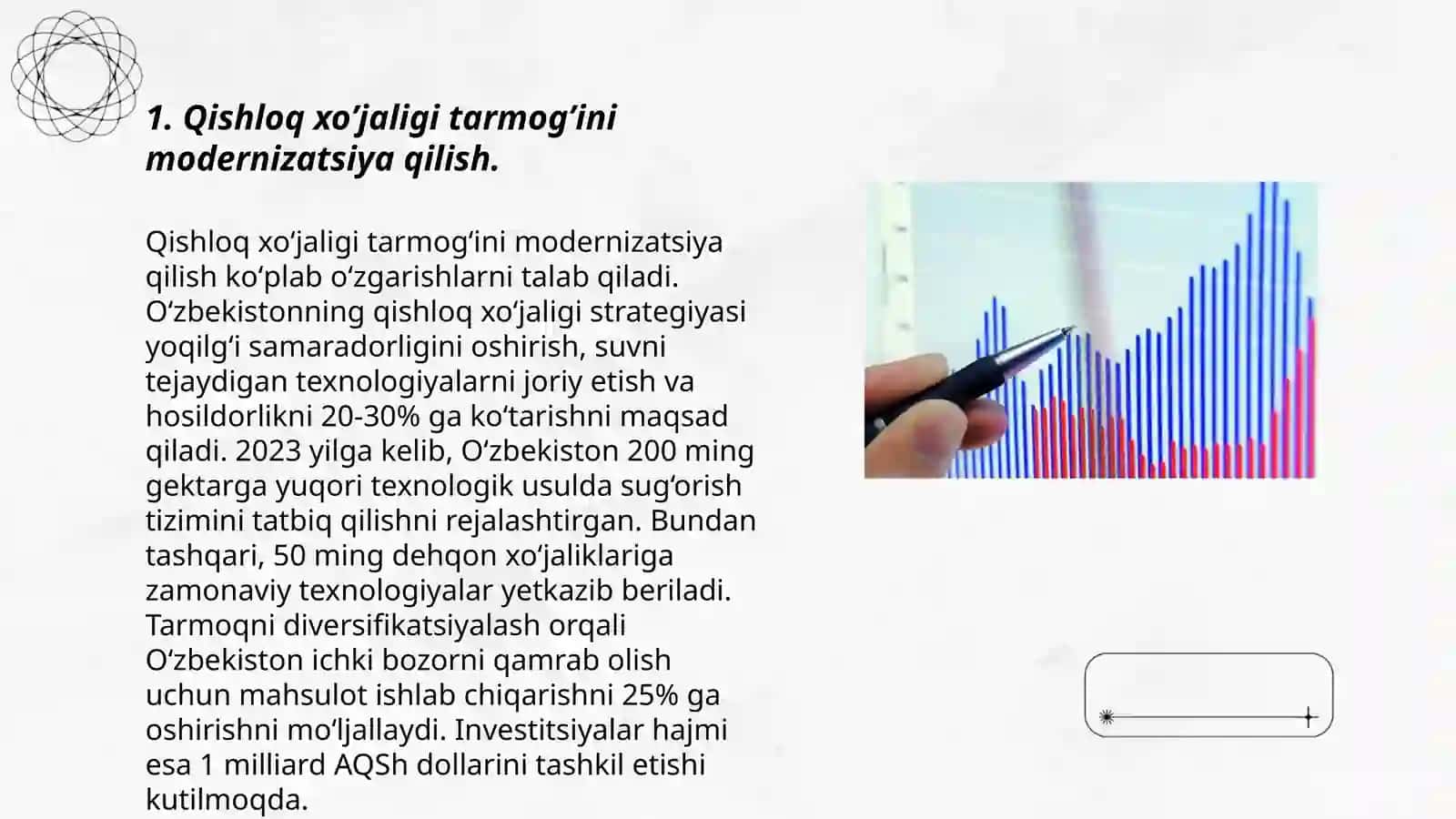 Oʼzbekiston iqtisodiyotida islohotlarni chuqurlashtirish boʼyicha rivojlanish strategiyasi 3