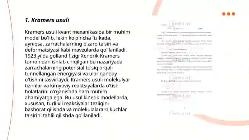 Amaliy matematika fanida n tayorlagan slayd 3