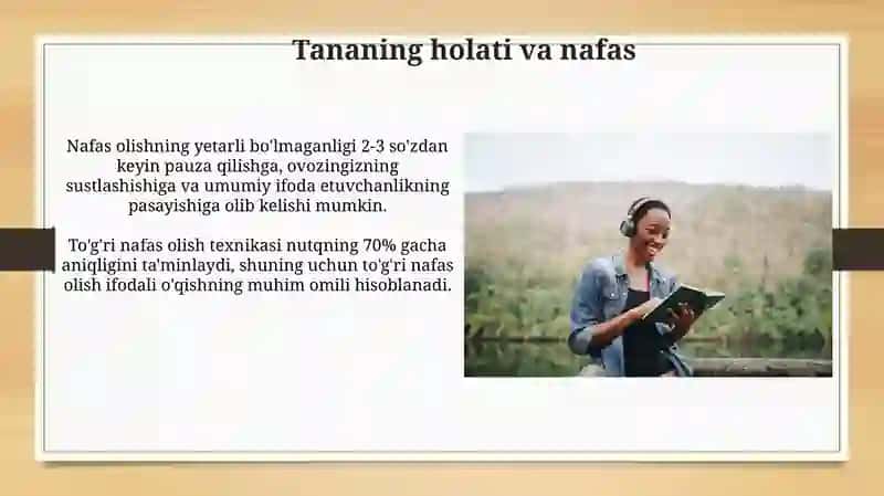 Ifodali o'qishda nafas, ovoz va talaffuzning o'rni 3