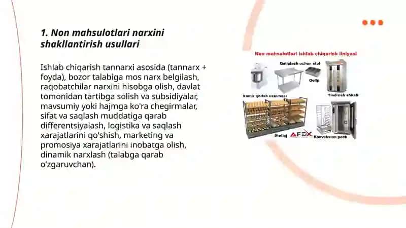 Non mahsulotlarining tovar qiymati va saqlash muddatini nazorat qilish 3