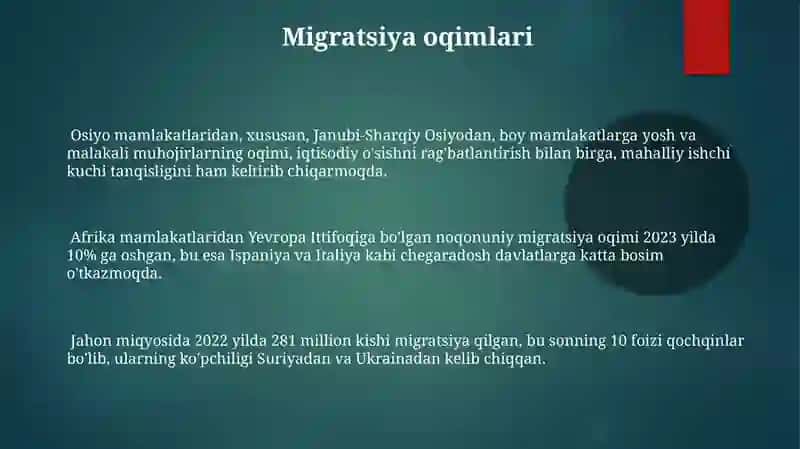 Global demografik muammolar 3