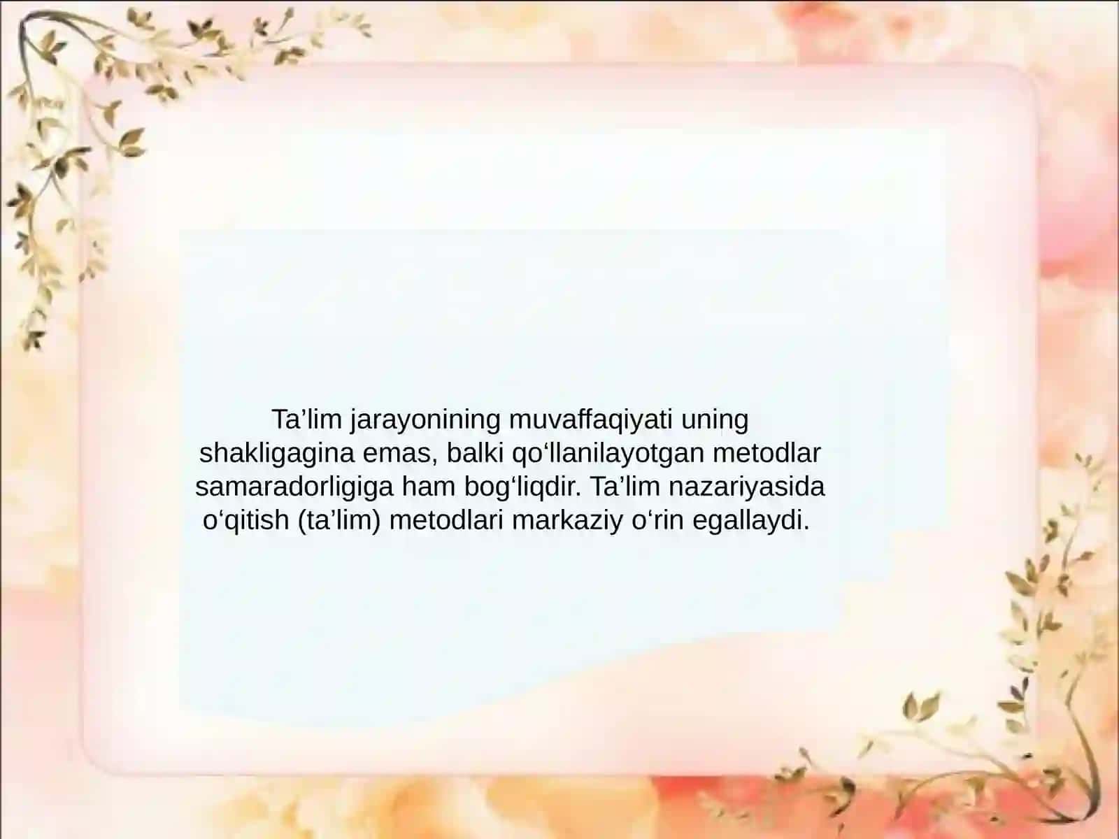 MAKTABGACHA TA'LIM-TARBIYANI TASHKIL ETISH FANINING TADQIQOT METODLARI 3