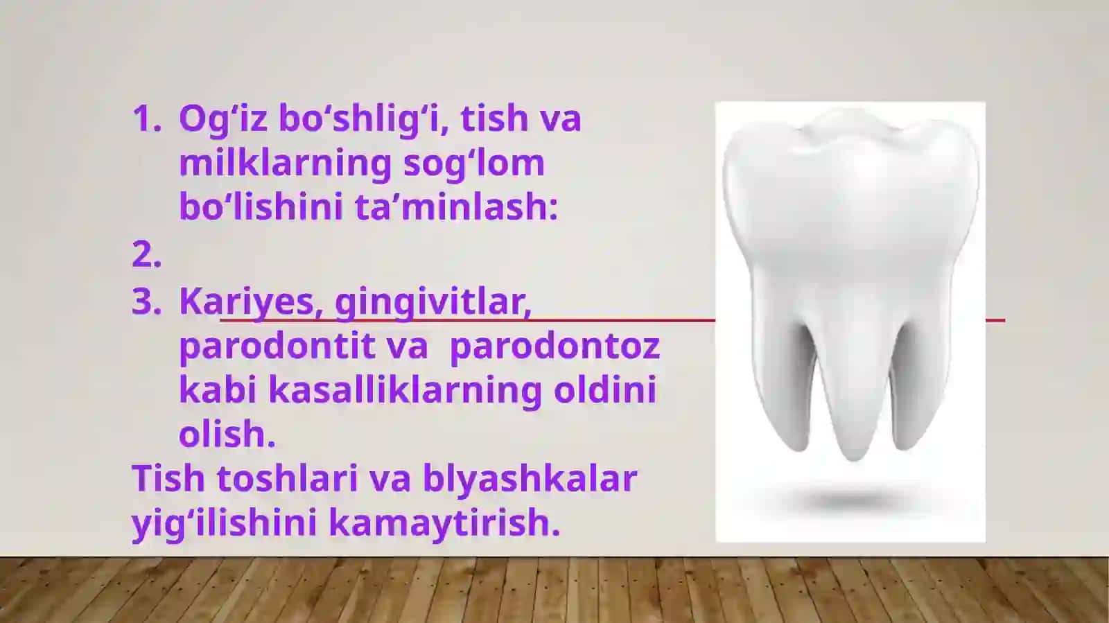 Og’iz bo’shlig’i gigienasini o’rganish va uni bemorlarga o’rgatish 3