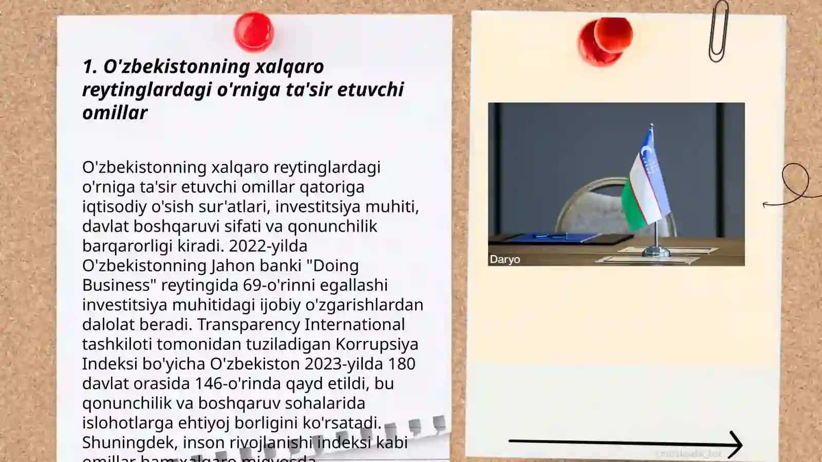 O'zbekistonni halqaro reytinglardagi ko'rsatgichlarini ko'tarishning tarixiy va siyosiy ahamiyati 3