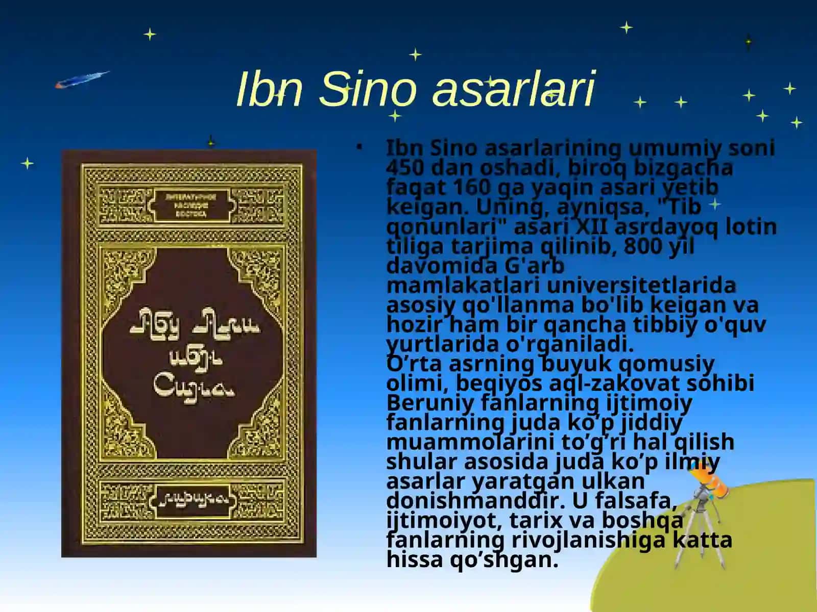 Abu Ali Ibn Sinoning ta`limiy qarashlari 3