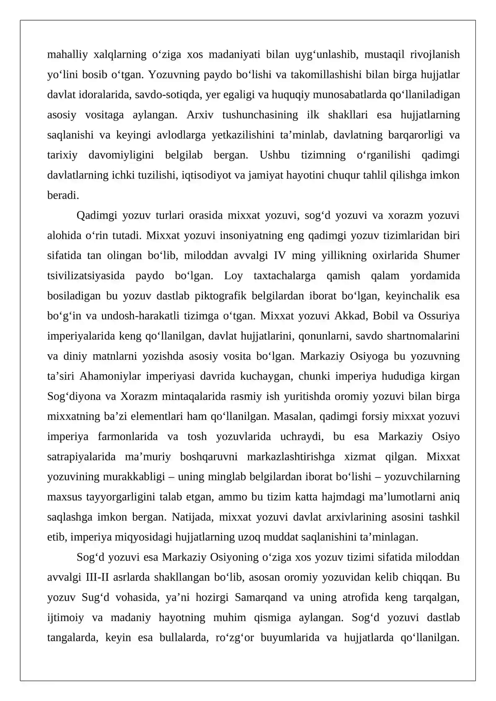 O‘zbekistonning qadimgi arxivlari 3