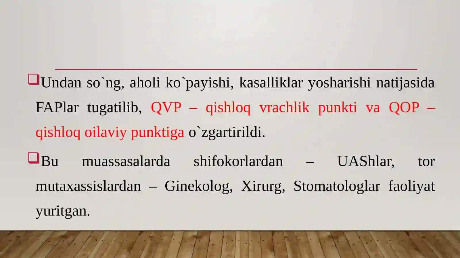 АMBULАTОRIYA-PОLIKLINIKА ХIZMАTINI TАSHKIL ETISH 3