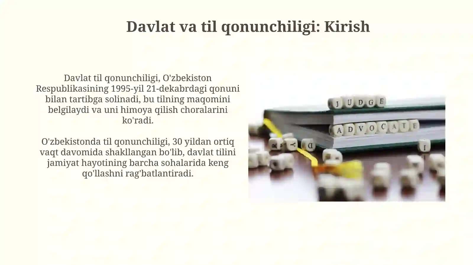 Davlat va til qonunchiligi 3