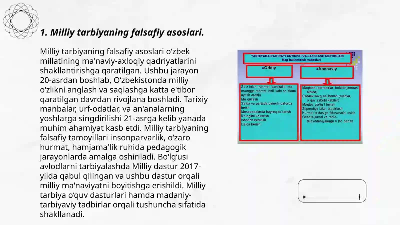 Milliy tarbiyaning falsafiy, metodologik asoslari 3