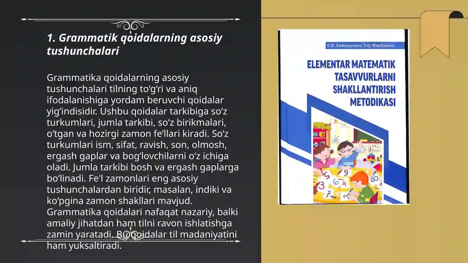 Grammatik qurilishni shakllantirish metodikasi 3