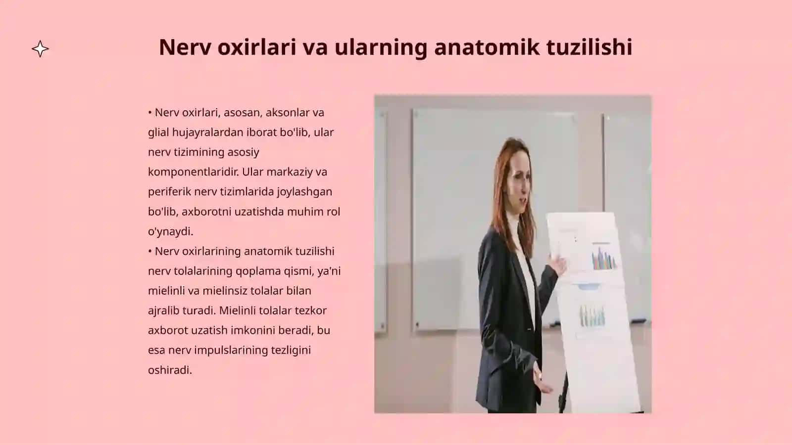 Nerv oxirlari, ularning turlari, gistologik tuzilishi. Immun jarayonlarning morfologik asoslari. Immunitet jarayonida ishtirok etuvchi (immunokompetent) hujayralar 3