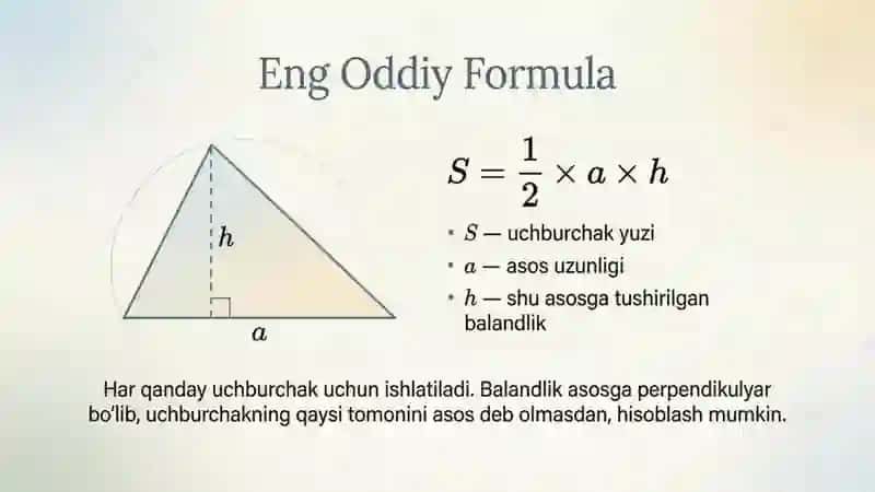 Uchburchak yuzi 3