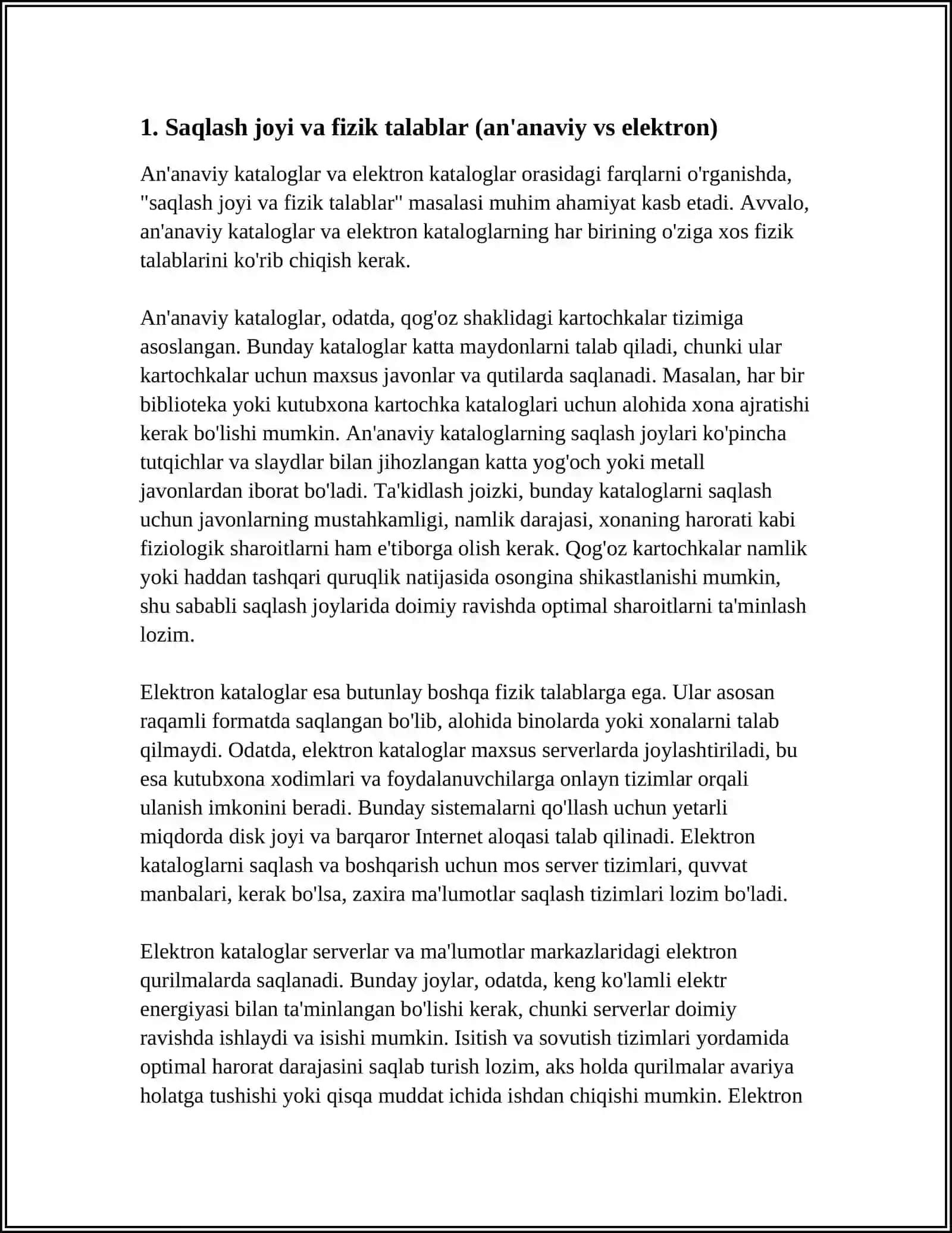 ANANAVIY VA ELEKTRON KATALOGLARNING FARQI 3