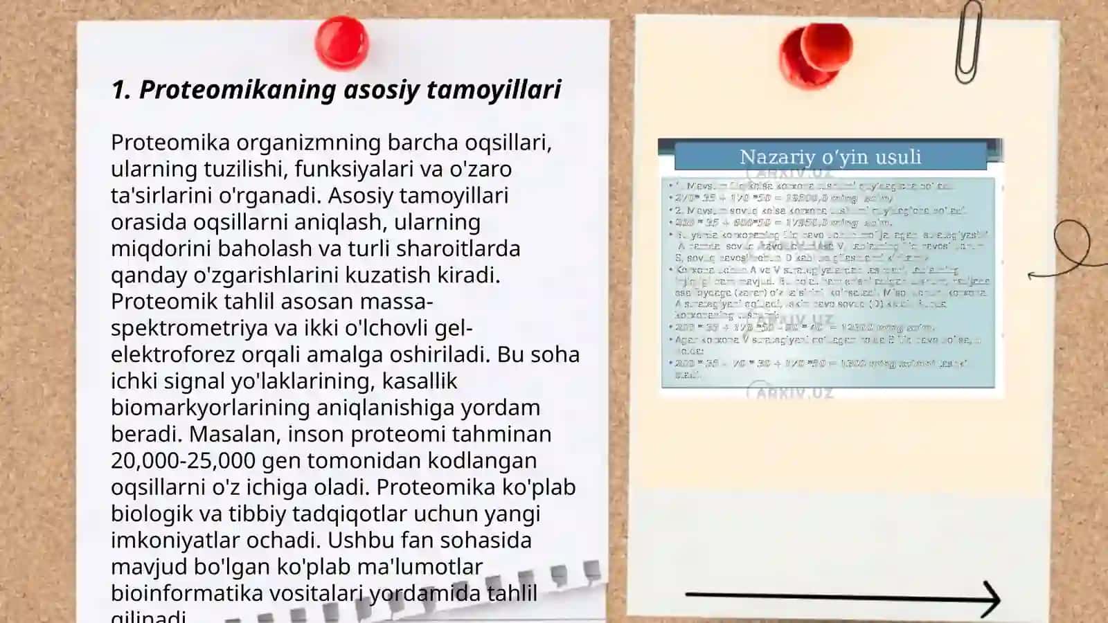Proteomika fanining asoslari 3