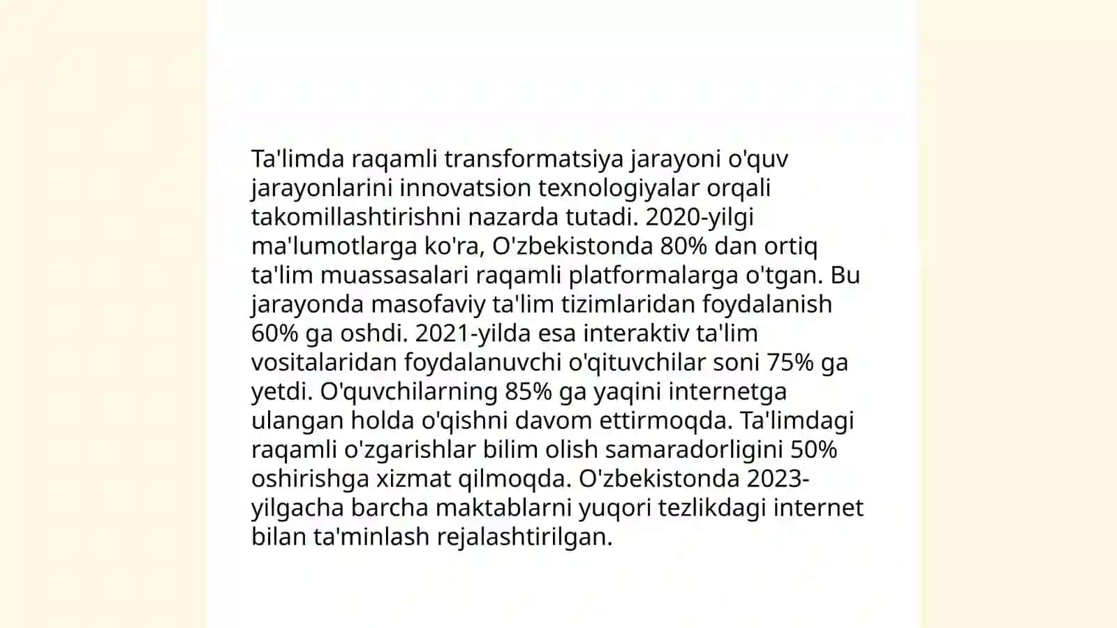 Ta'limda raqamli transformatsiya 3
