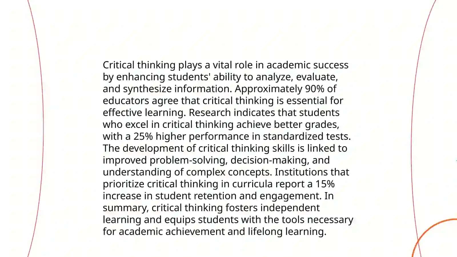 The Importance of Critical Thinking 3