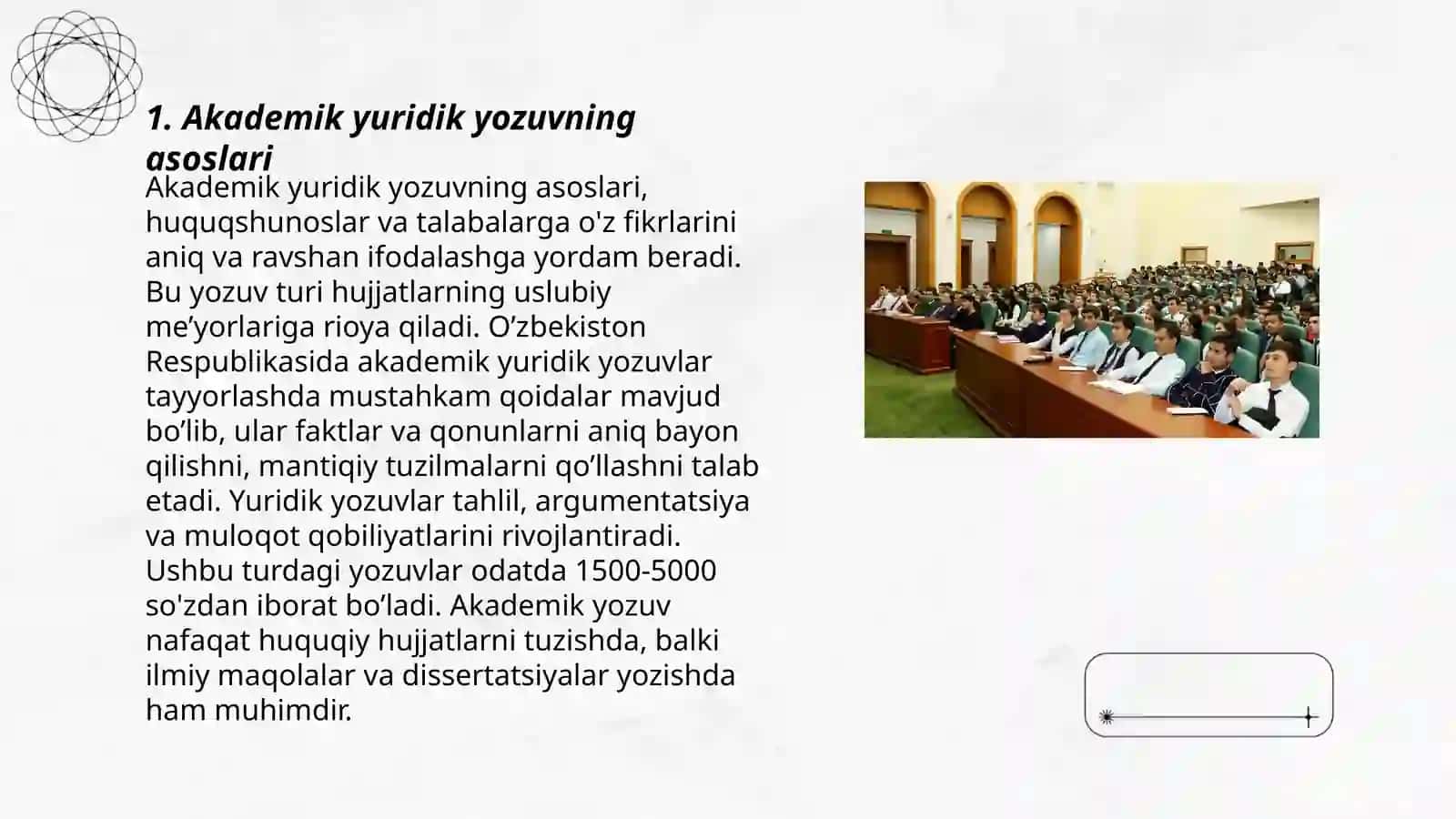 Akademik yuridik yozuv amaliyotda etika va professional yondashuv 3