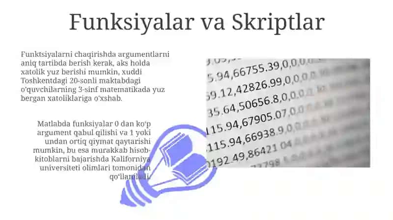 MATLAB Dasturlash Asoslari 3