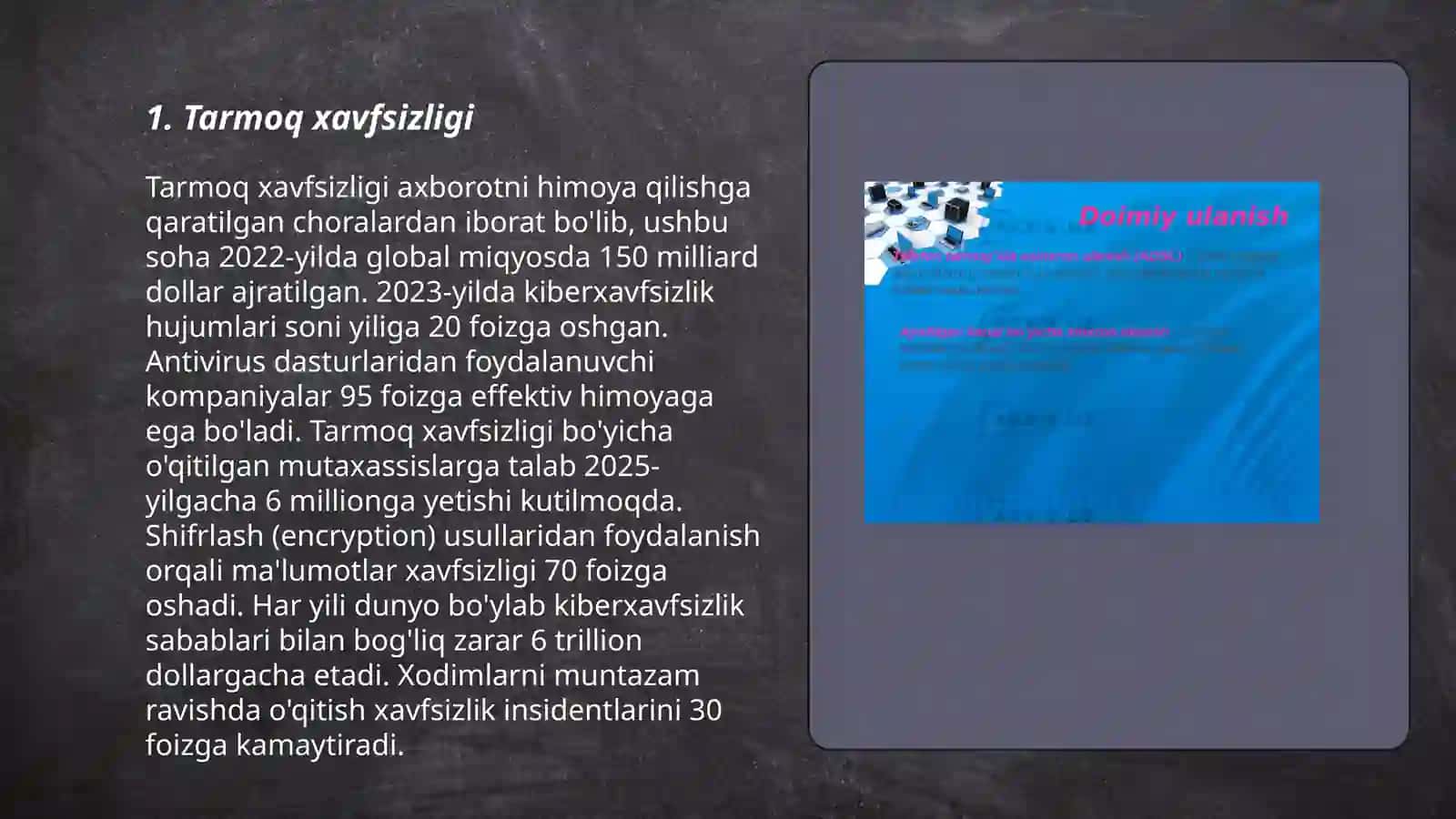 Tarmoq xavfsizligi protokollari 3
