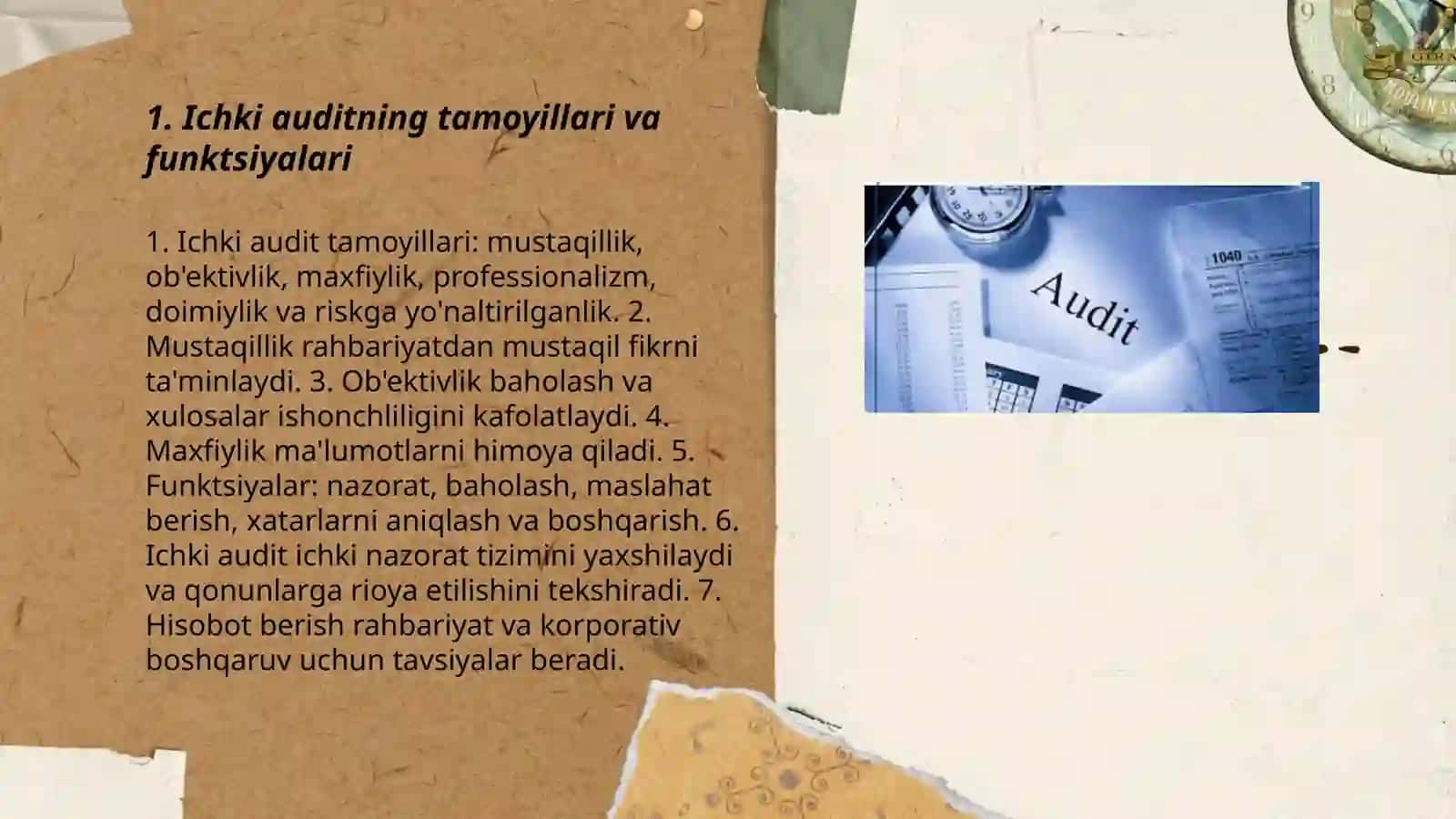 Ichki audit va korporativ boshqaruv 3