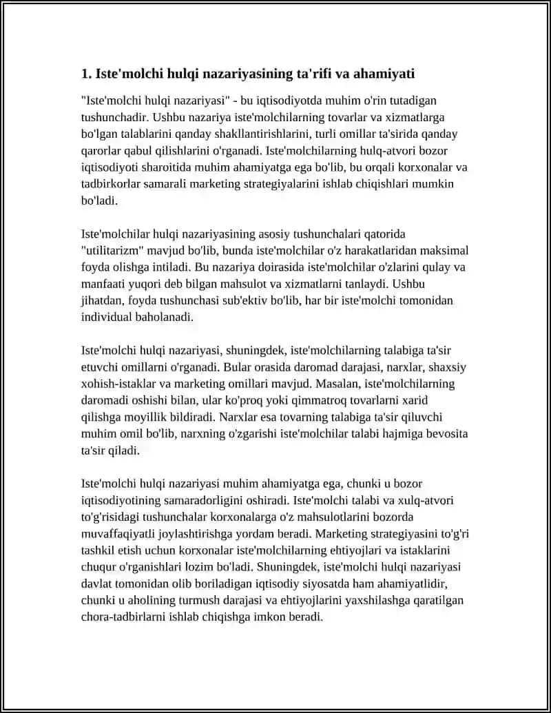 ISTE‘MOLCHI HULQI NAZARIYASINING ASOSIY HOLATI 3