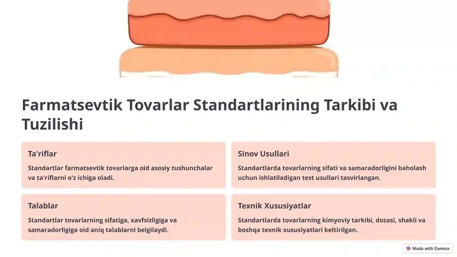 Farmatsevtik Tovarlar Standartlari va Ularning Ahamiyati 3