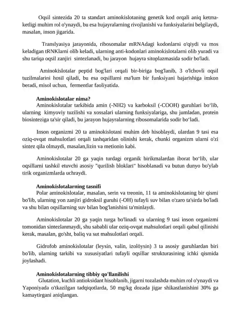 Aminokislotalar 3