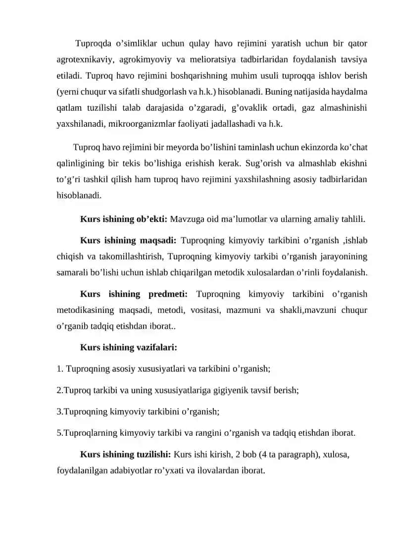 Tuproqning Kimyoviy Tarkibi 3