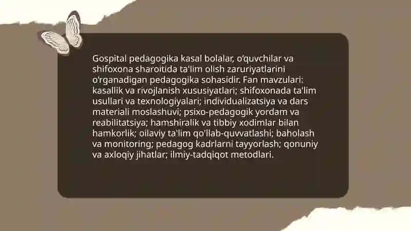 Gospital pedagogika fanining uslubiy asoslari 3