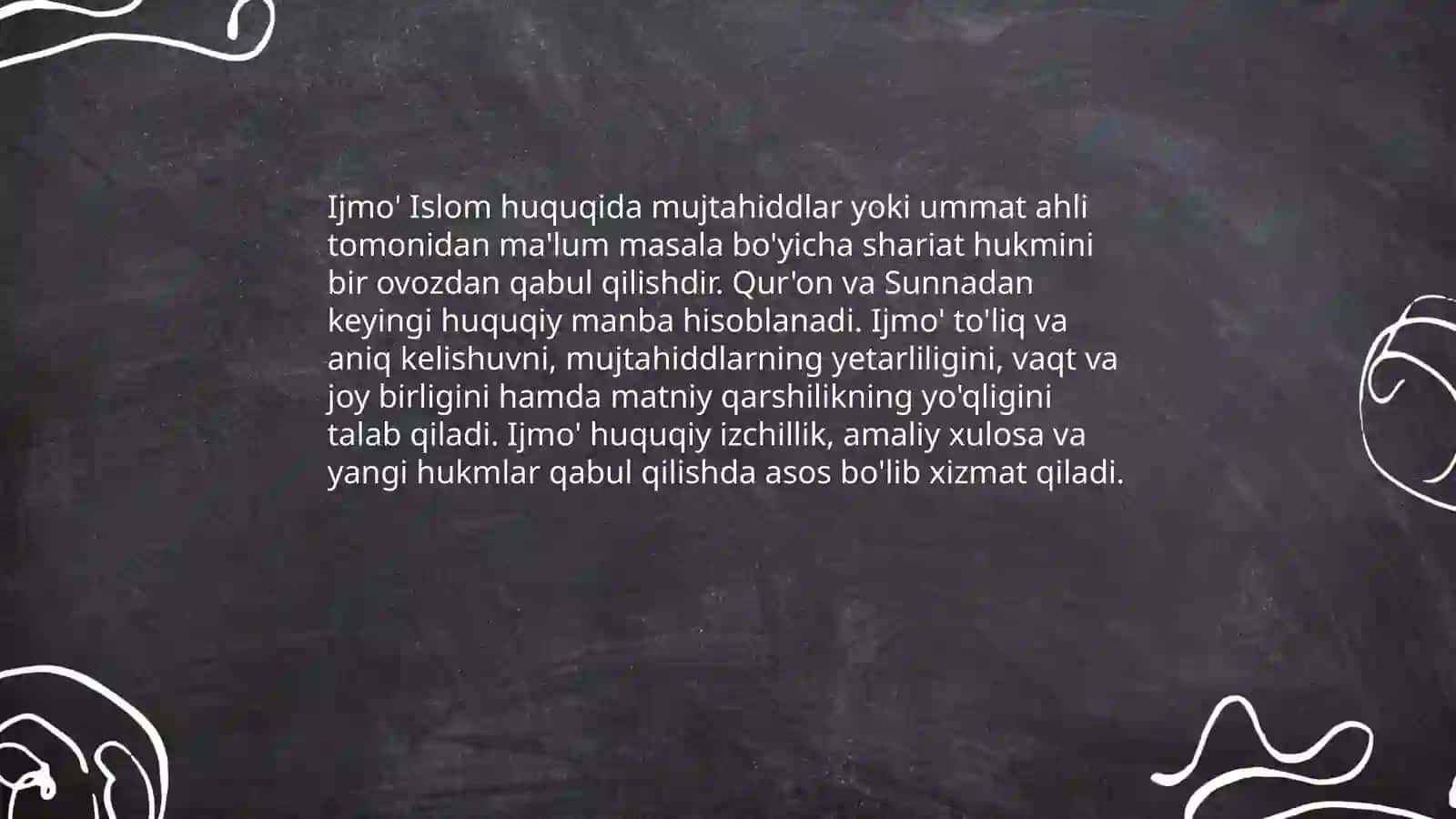 Ijmo (ijma') tushunchasi va ahamiyati 3