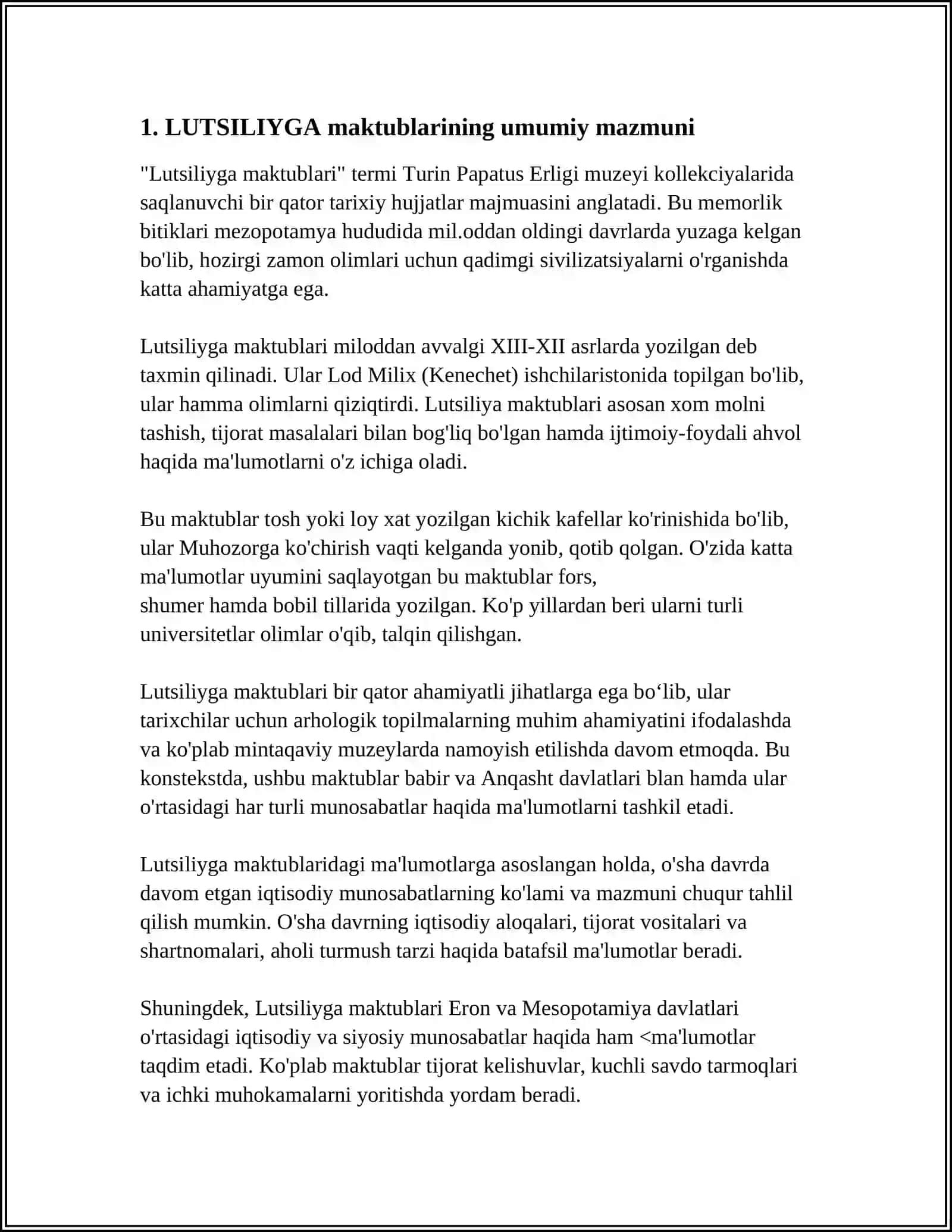 LUTSILIYGA AXLOQIY XATLARI 3