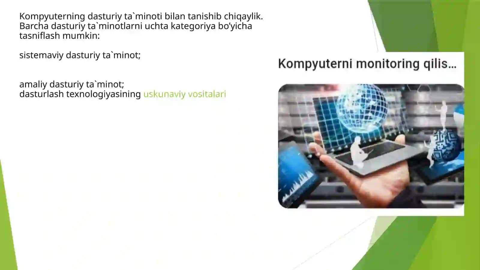 Kompyuterlarni ishga tushiruvchi sistemaviy dasturlar 3