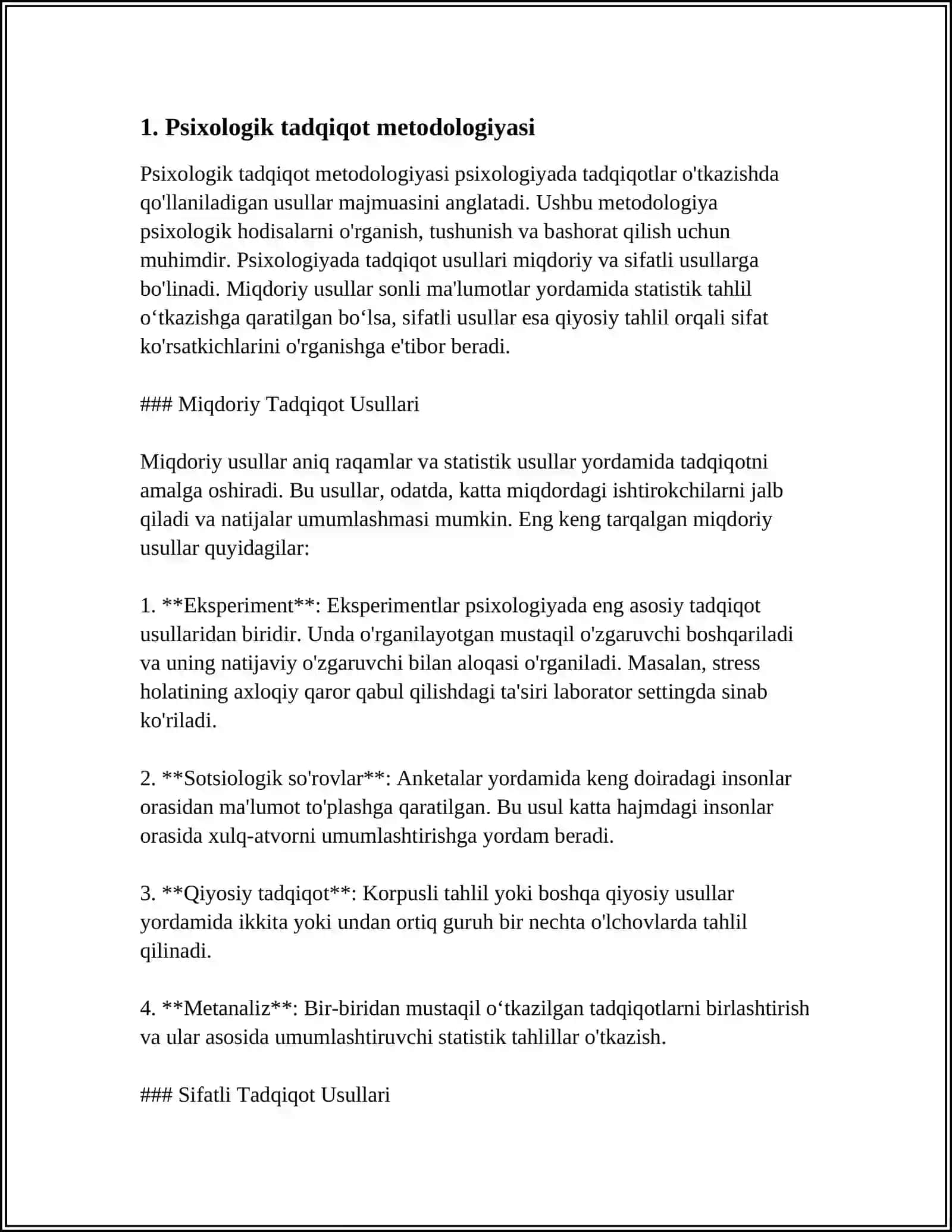 PSIXOLOGIK TADQIQOT SHAKLLARI 3