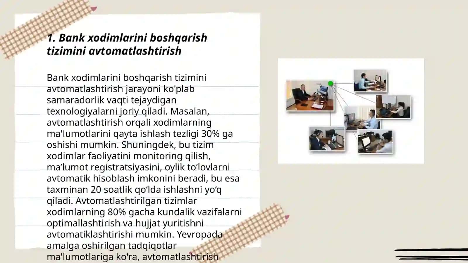 Bank xodimlarini boshqarish tizimi 3