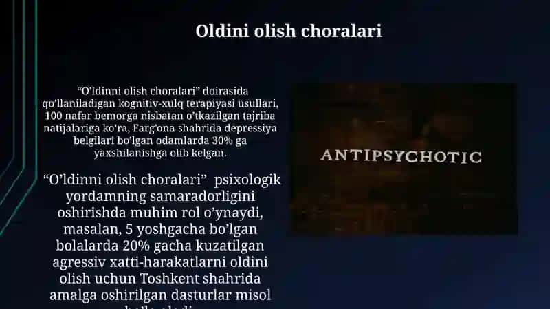 Psixologik To'g'irlash Usullari 3