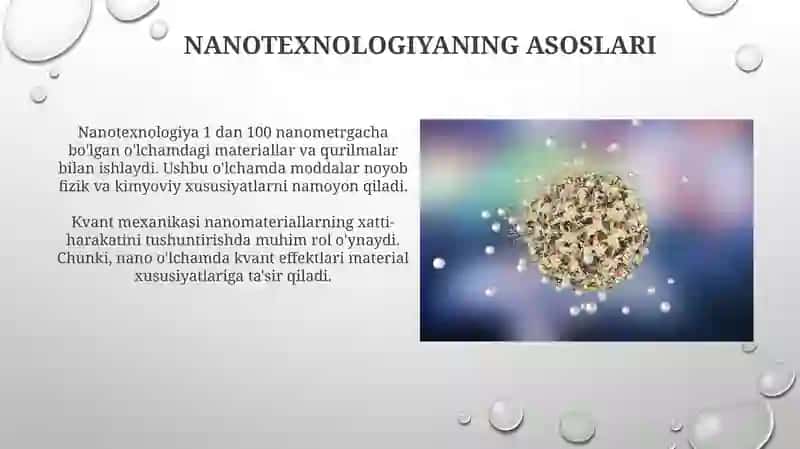 Nanotexnologiyalar va Dori Vositalar 3