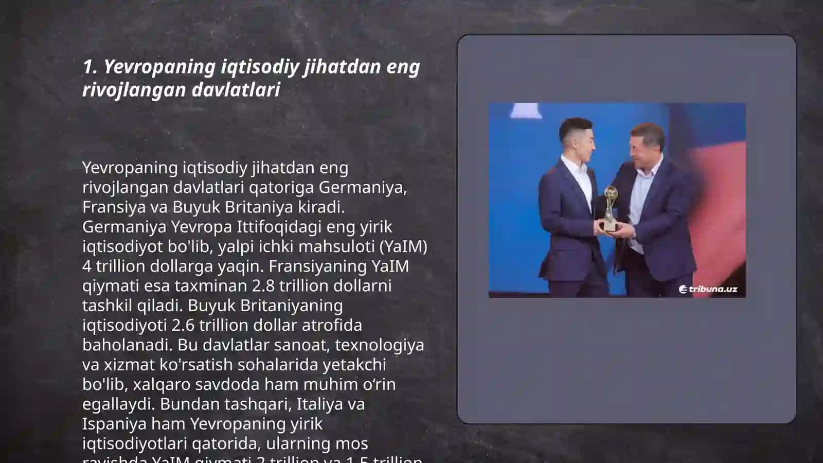 Yevropaning eng rivojlangan davlatlari 3