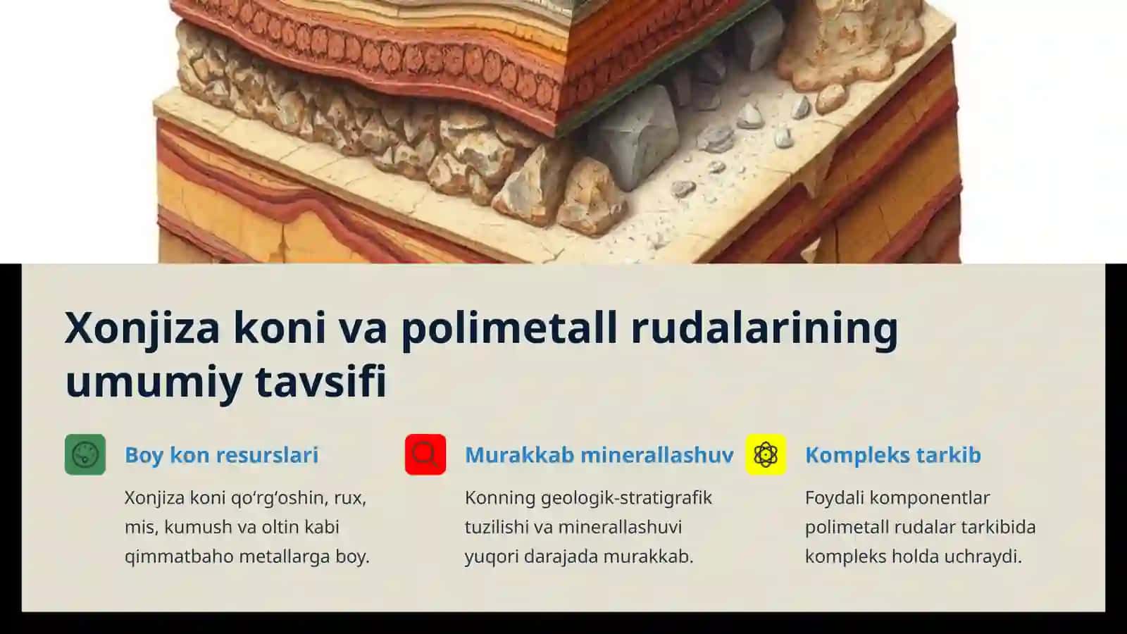 Xonjiza koni polimetall rudalarni boyituvchi fabrikaning ruda tayyorlash bo’limini loyihalash 3
