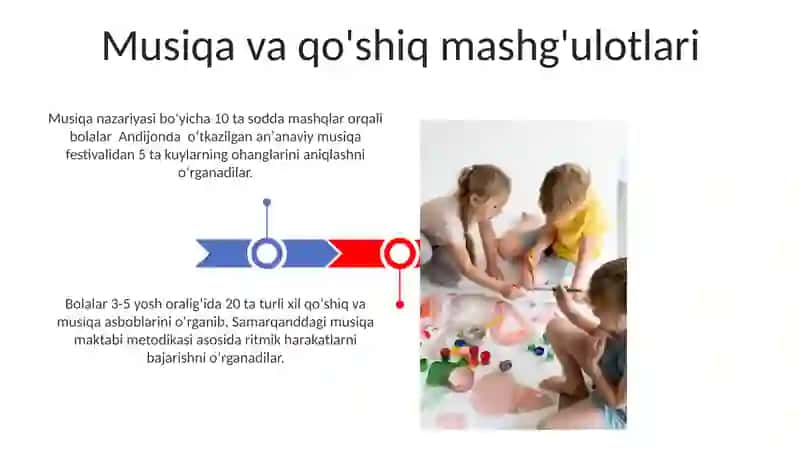 Musiqa va qo'shiq mashg'ulotlari 3