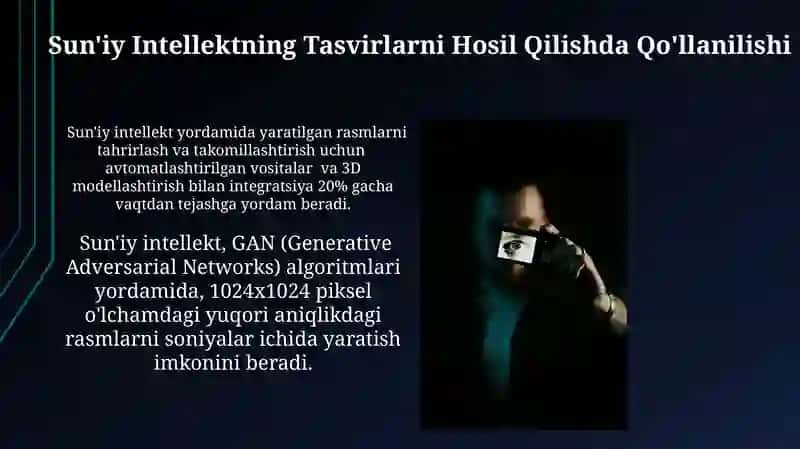 Sun'iy Intellektning Tasvirlarni Hosil Qilishda Qo'llanilishi 3