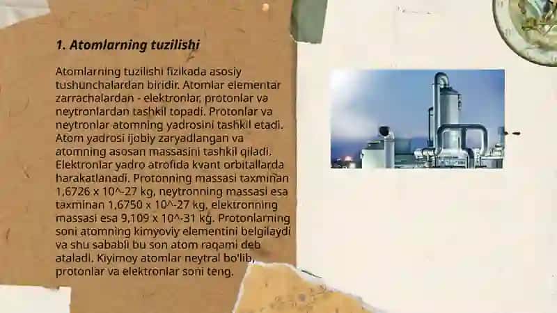 Yuklarning kimyoviy xususiyatlari 3