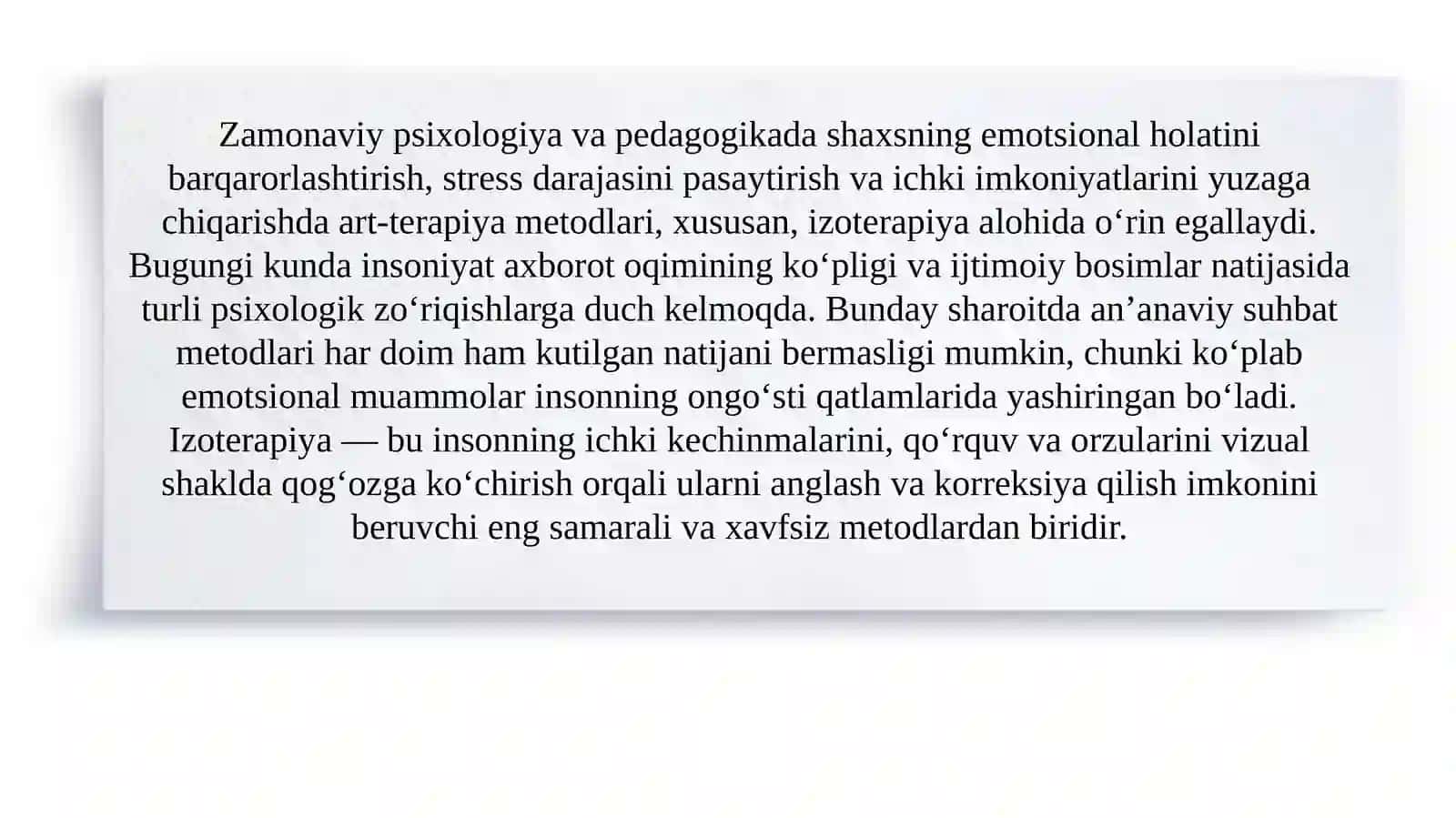 IZO terapiya slayd 3